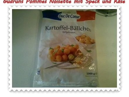 Kartoffeln: Pommes Noisettes mit Speck und Parmesan - Rezept - Bild Nr. 2