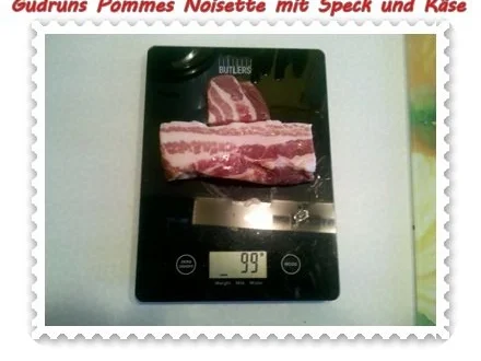 Kartoffeln: Pommes Noisettes mit Speck und Parmesan - Rezept - Bild Nr. 4