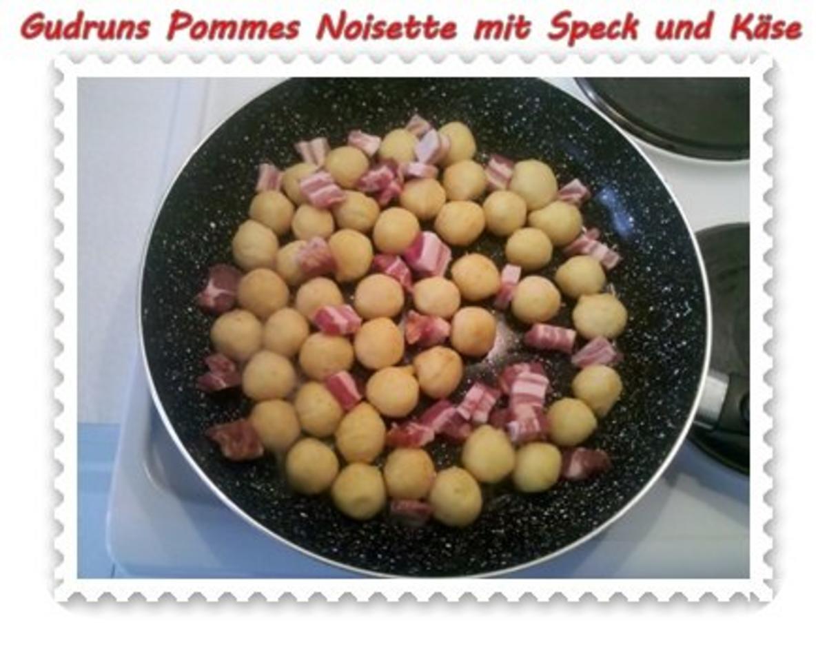 Kartoffeln: Pommes Noisettes mit Speck und Parmesan - Rezept - Bild Nr. 6