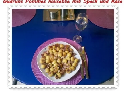 Kartoffeln: Pommes Noisettes mit Speck und Parmesan - Rezept - Bild Nr. 9