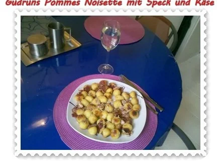Kartoffeln: Pommes Noisettes mit Speck und Parmesan - Rezept - Bild Nr. 11