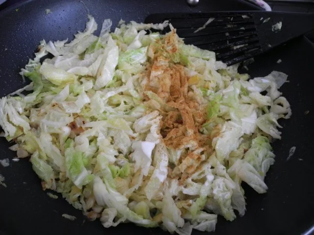 Gemüsebeilage : Wirsing in Sahnesauce - Rezept - Bild Nr. 4