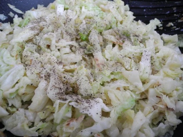 Gemüsebeilage : Wirsing in Sahnesauce - Rezept - Bild Nr. 5