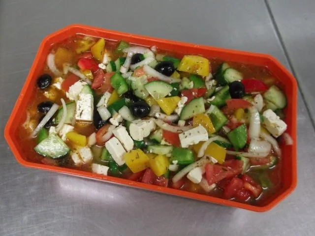 Rezept: Griechischer Hirtensalat Griechischer Hirtensalat - Rezept