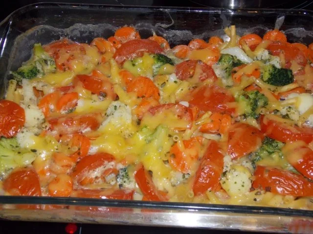 Rezept: Nudel-Gemüse Auflauf Nudel-Gemüse Auflauf - Rezept