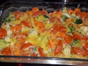 Nudel-Gemüse  Auflauf - Rezept