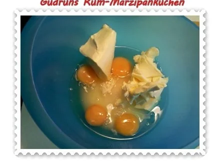 Kuchen: Rum-Marzipankuchen - Rezept - Bild Nr. 4
