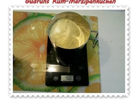 Kuchen: Rum-Marzipankuchen - Rezept - Bild Nr. 6