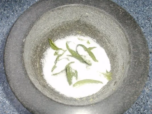 Minzzucker...zum gleich verwenden - Rezept - Bild Nr. 2