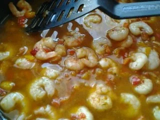 Rezept: Pikante Garnelen-Spaghetti Bild Nr. 5 Pikante Garnelen-Spaghetti - Rezept - Bild Nr. 5