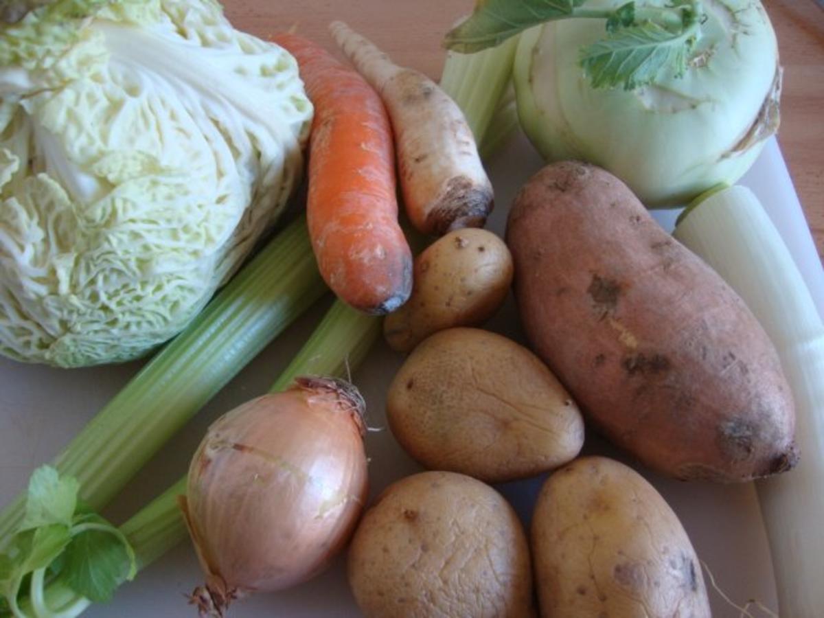 Wirsing - Gemüse  "Gulasch" mit Balsamicosauce - Rezept - Bild Nr. 2
