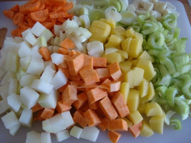 Rezept: Wirsing - Gemüse "Gulasch" mit Balsamicosauce Bild Nr. 4 Wirsing - Gemüse "Gulasch" mit Balsamicosauce - Rezept - Bild Nr. 4