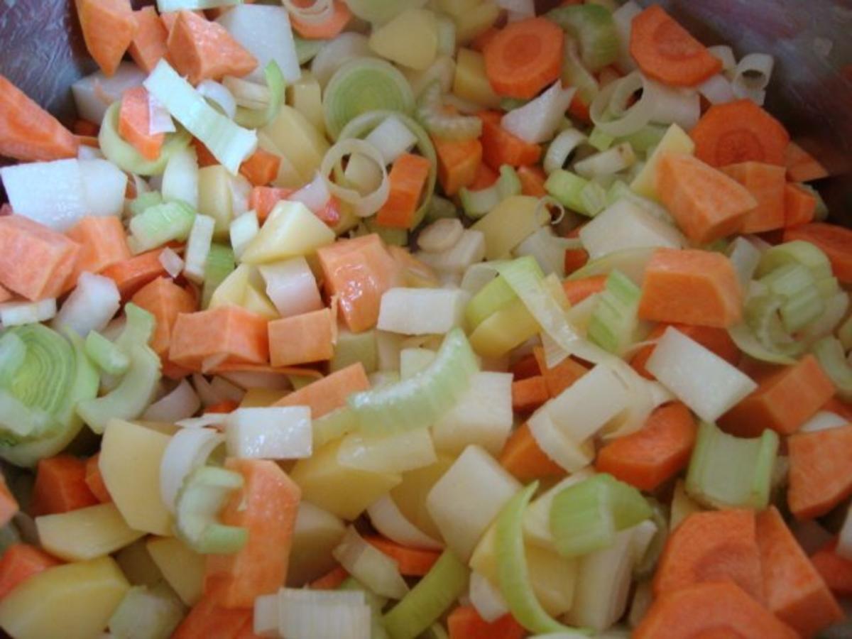 Wirsing Gemüse Gulasch mit Balsamicosauce - einfach - von SuppenGeniesser