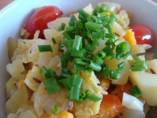 Rezept: Wirsing - Gemüse "Gulasch" mit Balsamicosauce Bild Nr. 11 Wirsing - Gemüse "Gulasch" mit Balsamicosauce - Rezept - Bild Nr. 11