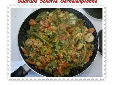 Fisch: Scharfe Garnelenpfanne - Rezept - Bild Nr. 13