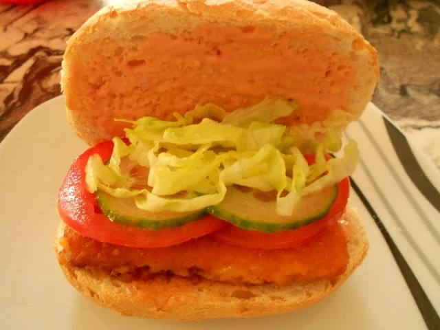 Superkochhasi´s Fischburger mit hausgemachter Sauce - Rezept