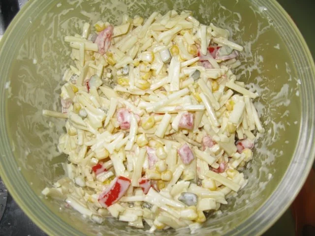 Rezept: Käse - Salat Käse - Salat - Rezept