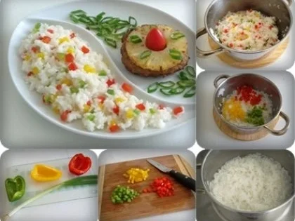 Rezept: Basmati- Reis aus dem Himalaya mit Bunten Paprikawürfeln Bild Nr. 13 Basmati- Reis aus dem Himalaya mit Bunten Paprikawürfeln - Rezept - Bild Nr. 13