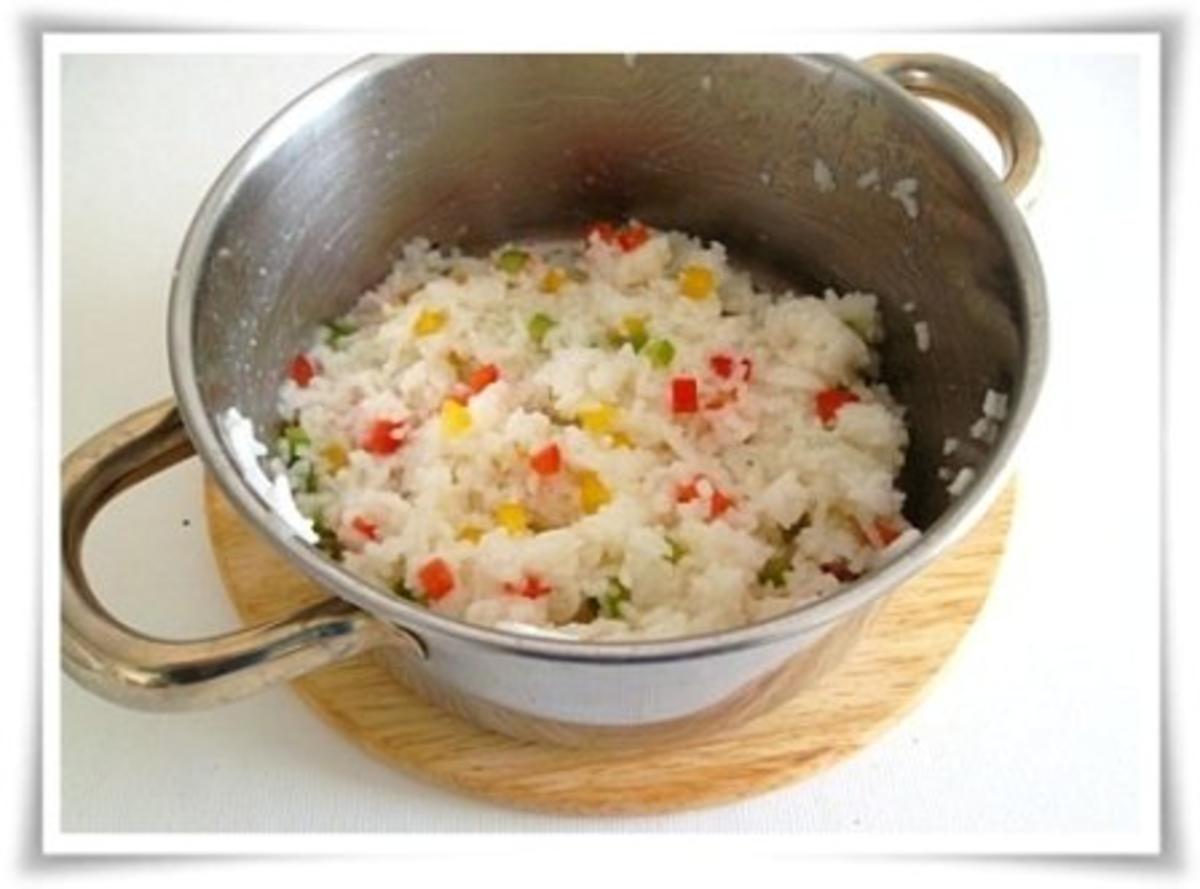 Basmati- Reis aus dem Himalaya mit Bunten Paprikawürfeln - Rezept - Bild Nr. 9