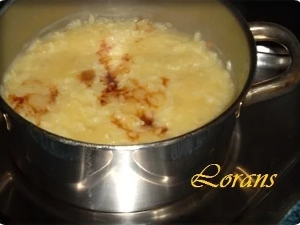 Champignons-Reis mit Cocktailtomaten auf Bärlauchblätter - Rezept - Bild Nr. 9