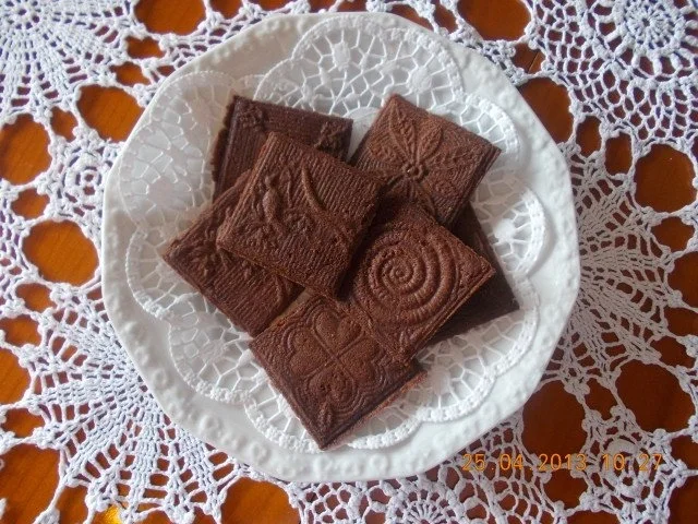 Schoko-Zimt -Waffeln - Rezept