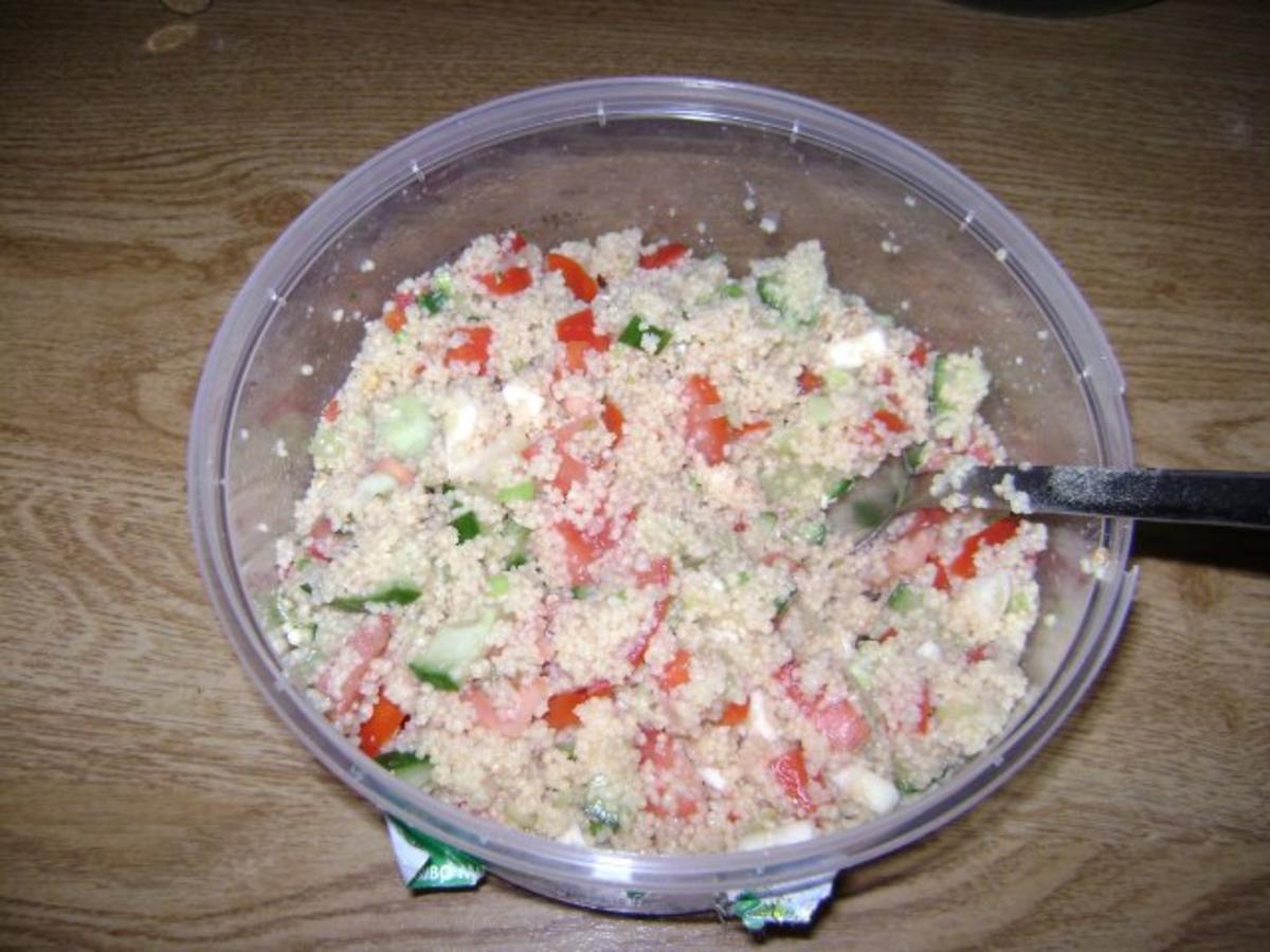 Couscous Salat - Vegetarisch - Sommersalat - Rezept