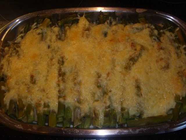 Kartoffel-Champi-Spargel Auflauf - Rezept