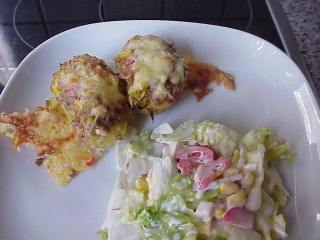 Überbackene Kartoffelhälften - Rezept - Bild Nr. 3