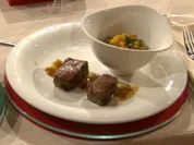 Medaillons vom Roastbeef mit Orangen-Linsen-Salat à la Kleeberg - Rezept