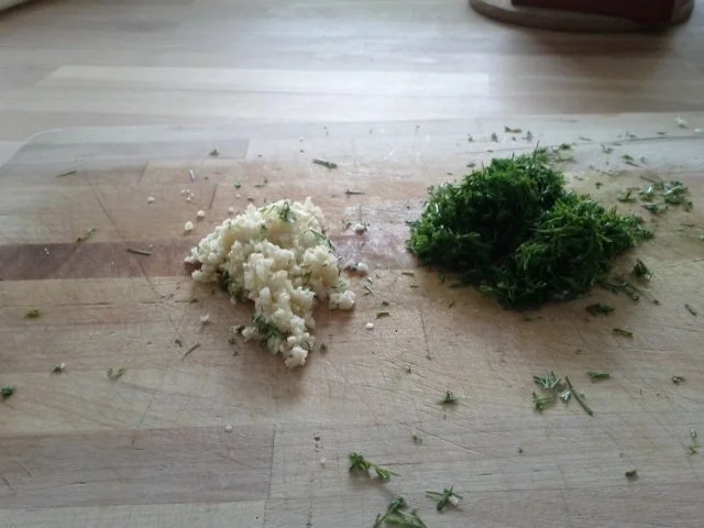 Kräuterbutter (Knoblauch-Dill-Butter) - Rezept - Bild Nr. 2