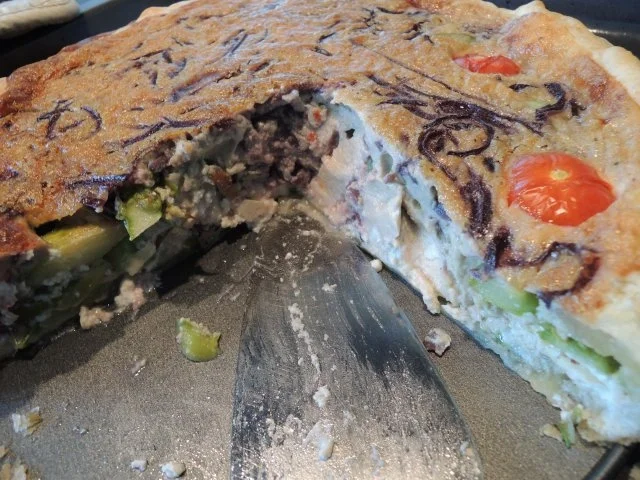 Rezept: Spargelquiche Bild Nr. 6 Spargelquiche - Rezept - Bild Nr. 6