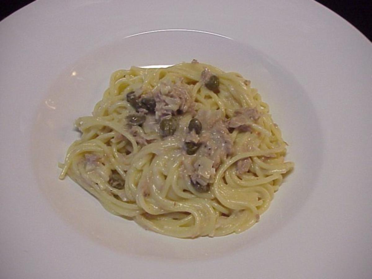 Spaghetti mit Limetten-Thunfisch-Soße - Rezept