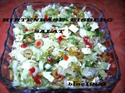 HIRTENKÄSE  -  EISBERG  -  SALAT - Rezept