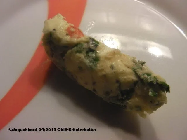 Chili-Kräuterbutter mit "sauren" Kräutern - Rezept - Bild Nr. 5