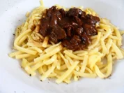 Wildschweingulasch - Rezept