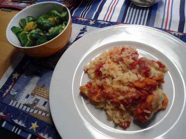 Rezept: Reisauflauf Tomate-Mozzarella Bild Nr. 2 Reisauflauf Tomate-Mozzarella - Rezept - Bild Nr. 2