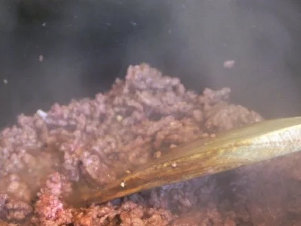 Spaghetti mit Hackfleisch-Gorgonzola-Sauce - Rezept - Bild Nr. 5