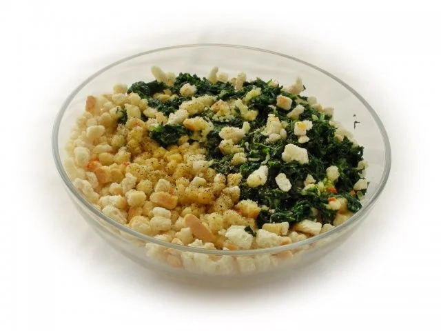 Spinatknödel mit Bärlauch-Gorgonzolasauce - Rezept - Bild Nr. 6