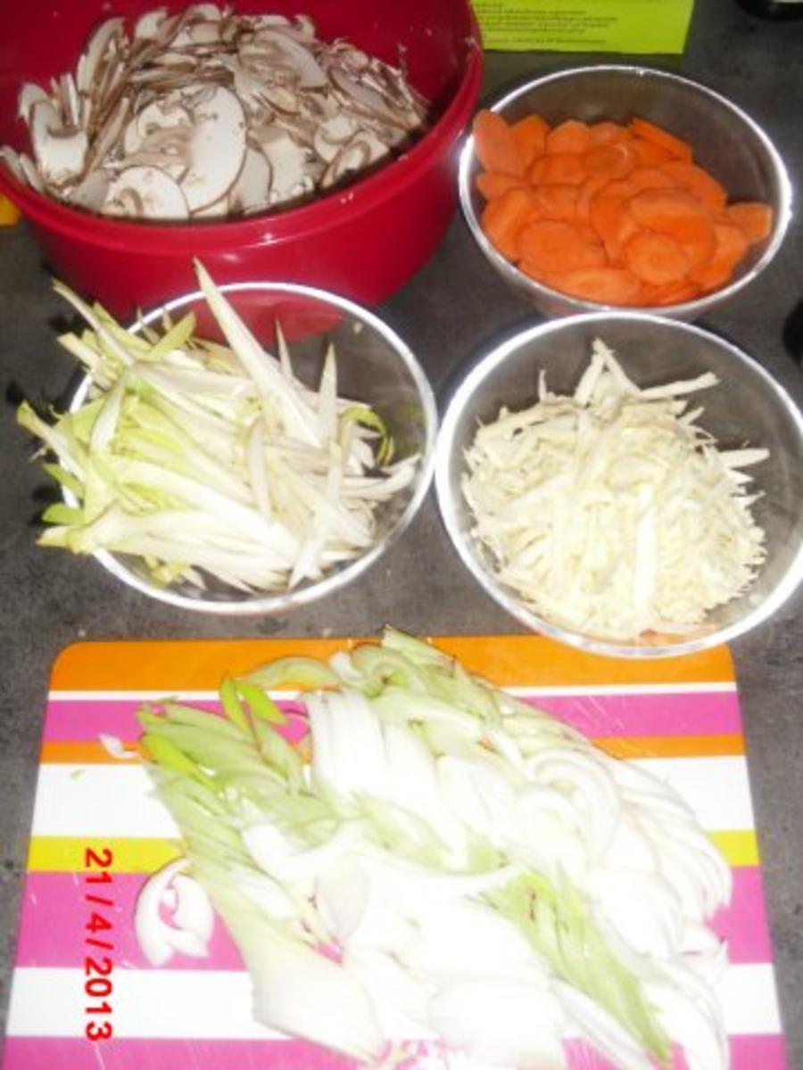 Gemüsesuppe- asiatische Art - Rezept - Bild Nr. 3