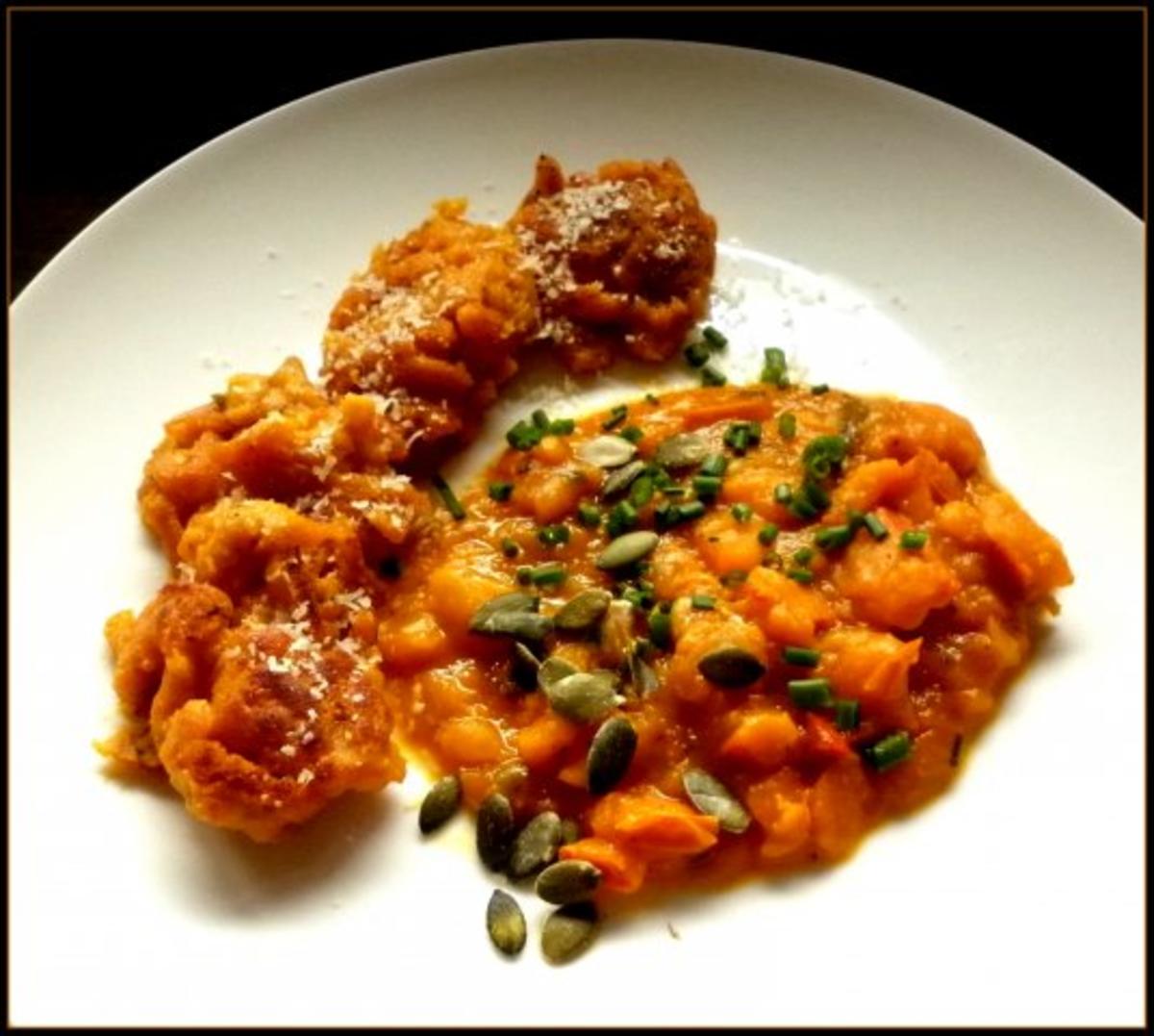 Kürbis-Ragout und Kürbis-Passatelli - Rezept - kochbar.de