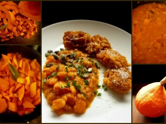 Rezept: Kürbis-Ragout und Kürbis-Passatelli Bild Nr. 3 Kürbis-Ragout und Kürbis-Passatelli - Rezept - Bild Nr. 3