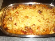 Nudel-Wurst Auflauf - Rezept