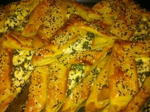 Käse Pide Ecken - Rezept