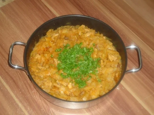 Weißkohl-Schmorpfanne - Rezept