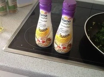 Blattspinat Gogonzola Sauce - Rezept - Bild Nr. 3