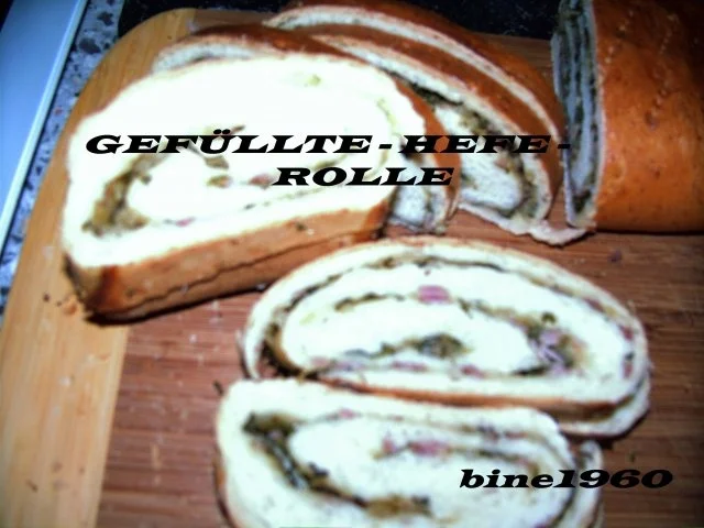 GEFÜLLTE  -  HEFE  -  ROLLE - Rezept - Bild Nr. 2
