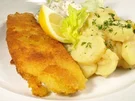kartoffelsalat zum backfisch - Rezept