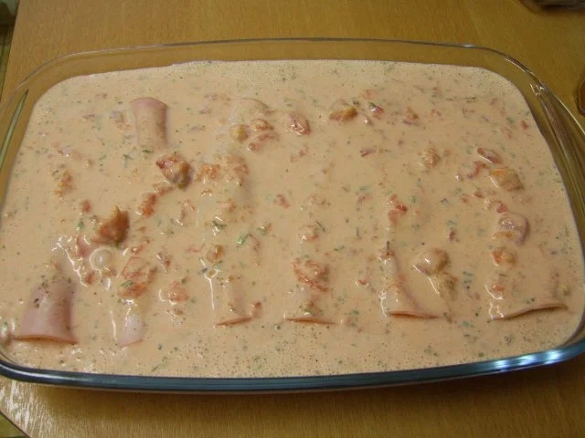 Rezept: Hack-Schinken-Röllchen Bild Nr. 4 Hack-Schinken-Röllchen - Rezept - Bild Nr. 4