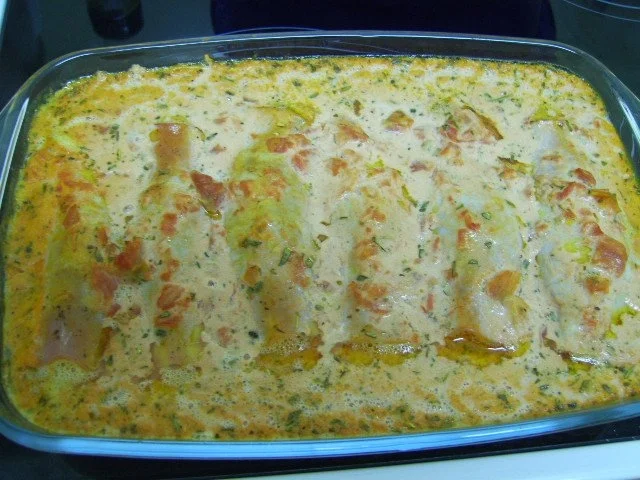 Rezept: Hack-Schinken-Röllchen Bild Nr. 5 Hack-Schinken-Röllchen - Rezept - Bild Nr. 5