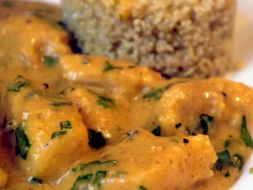 Rezept: Spanisches Mandelhuhn Spanisches Mandelhuhn - Rezept